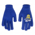 Σετ 2 ζευγάρια γάντια με σχέδιο Minions, σε 3 χρωματικούς συνδυασμούς